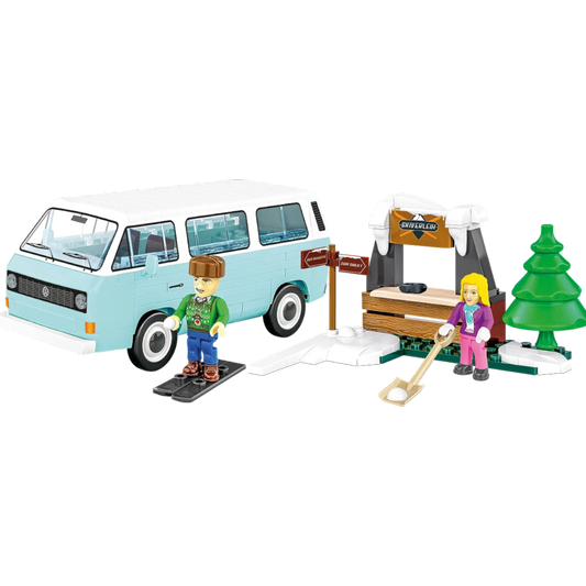 Volkswagen - Winter Adventure with VWT3 Brick Kit (221 Pieces)