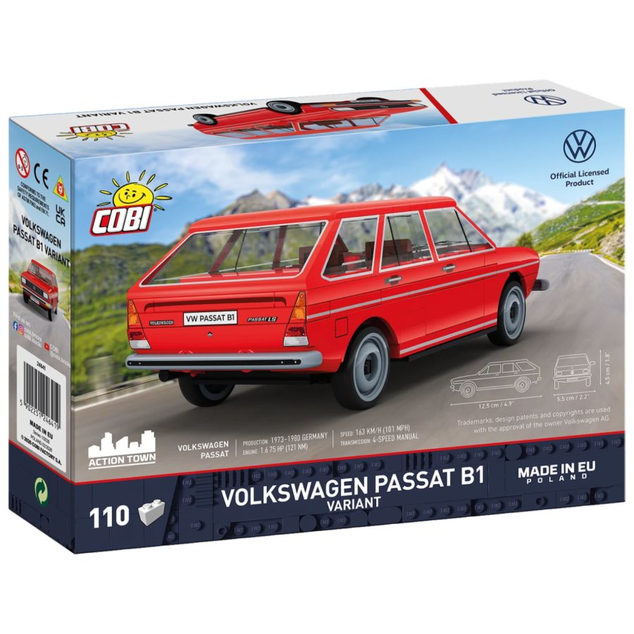 Volkswagen - Passat B1 Variant Brick Kit (109 Pieces)