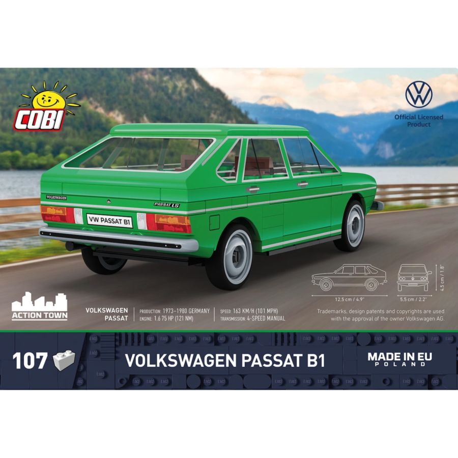 Volkswagen - Passat B1 Brick Kit (107 Pieces)