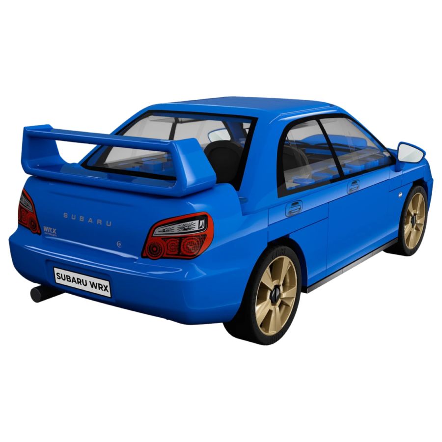 Subaru - Impreza WRX Brick Kit (67 Pieces)