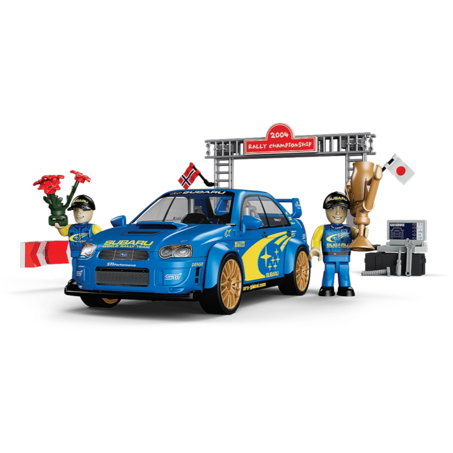 Subaru - Impreza WRC 2004 Brick Kit (212 Pieces)