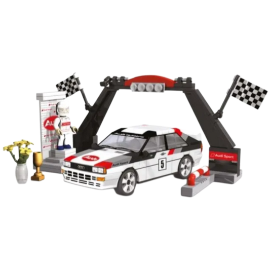Audi - Quattro Group 4 Brick Kit (1981) Brick Kit (165 Pieces)