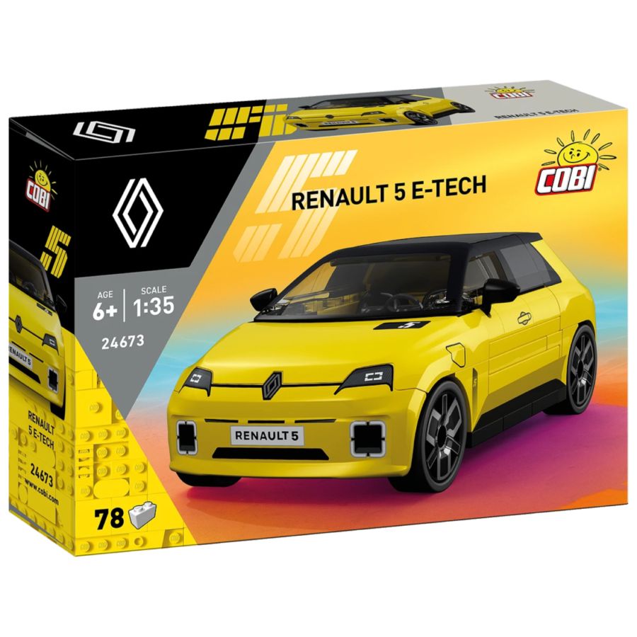 Renault - 5 E-Tech Brick Kit (78 Pieces)