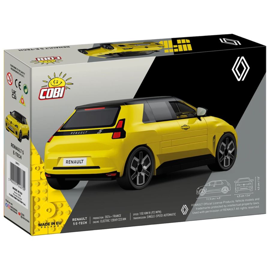 Renault - 5 E-Tech Brick Kit (78 Pieces)