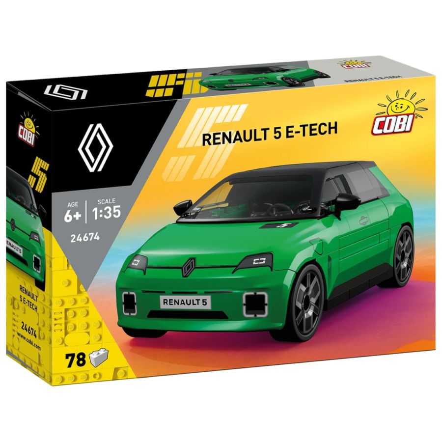 Renault - 5 E-Tech Brick Kit (78 Pieces)