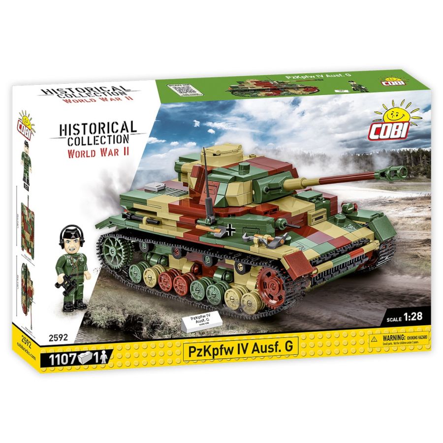 WW2 - PzKpfw IV Ausf.G (1107 Pcs)