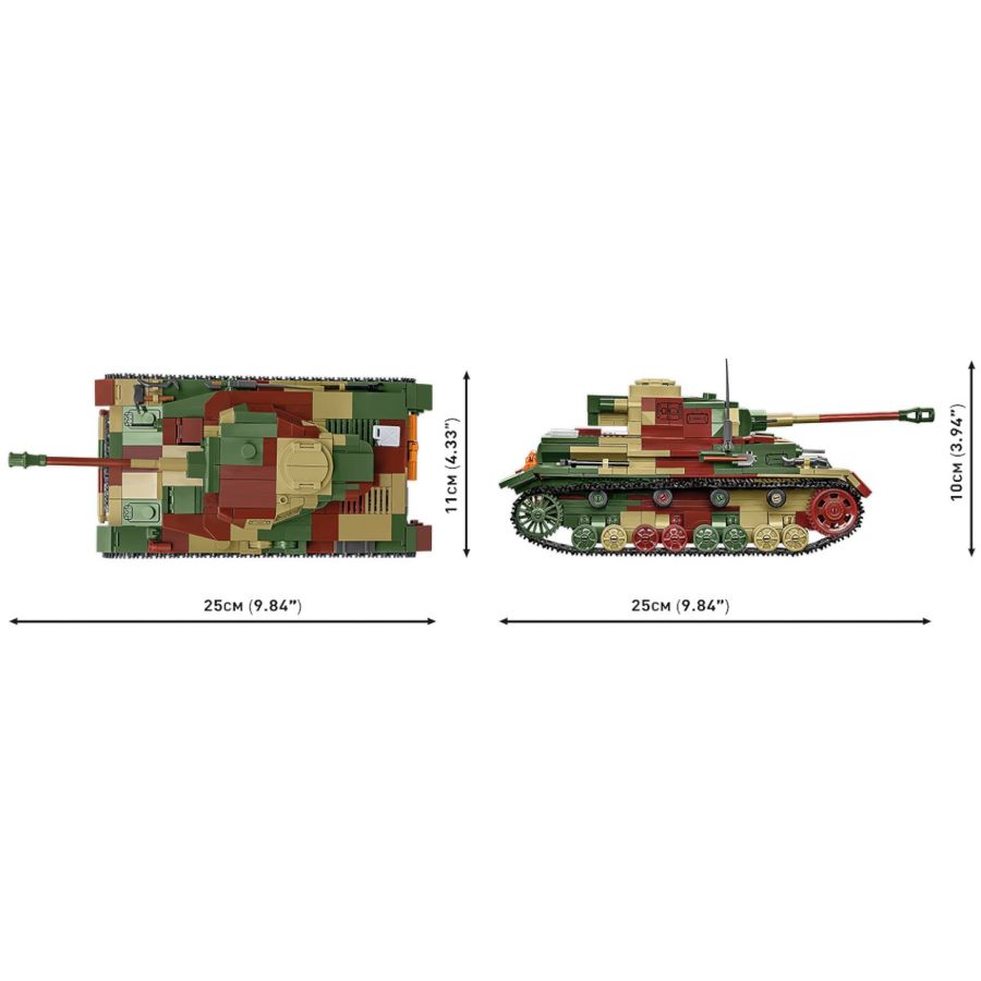 WW2 - PzKpfw IV Ausf.G (1107 Pcs)