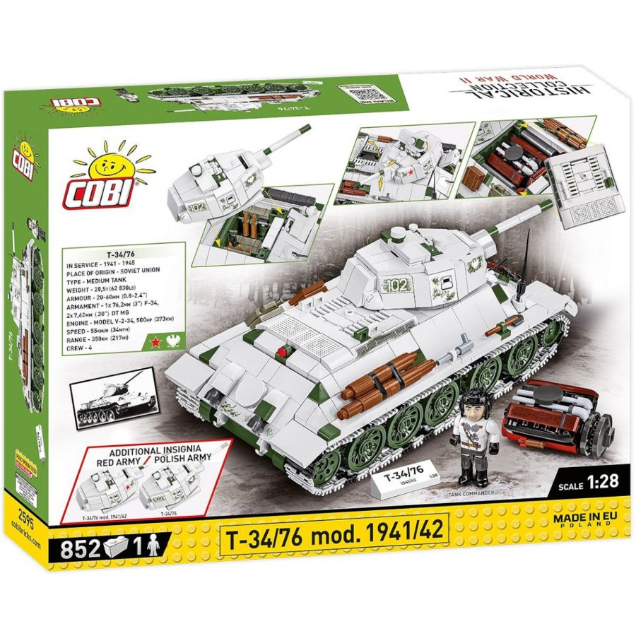 WW2 - 1941/42 T34/76 Mod. (852 Pcs)