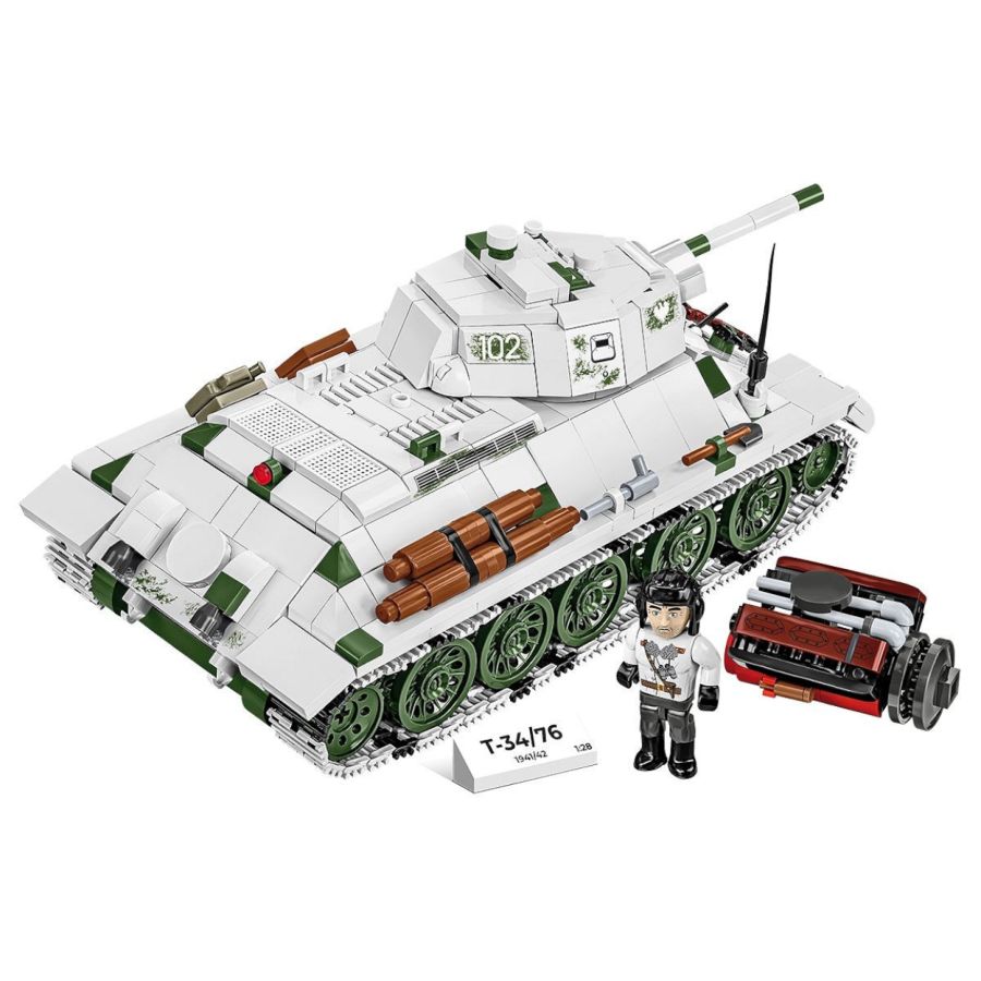 WW2 - 1941/42 T34/76 Mod. (852 Pcs)