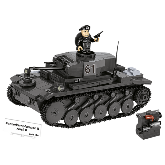 WW2 - Panzerkampfwagen II Ausff (813 Pcs)