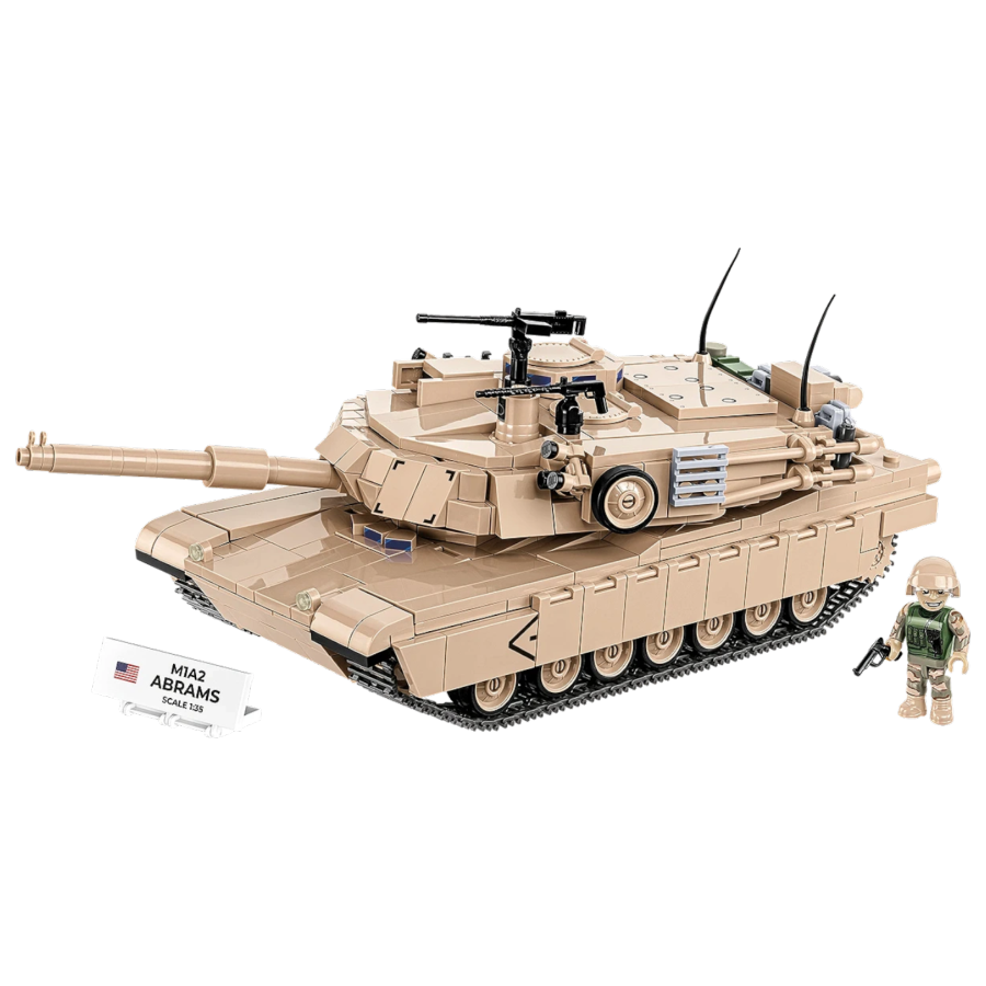 Armed Forces - M1A2 Abrams 1:35 US Brick Kit (1000 Pieces)