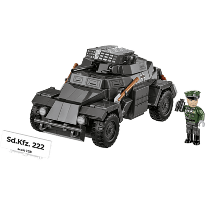 World War 2 - Sd.Kfz. 222 Brick Kit (502 Pieces)