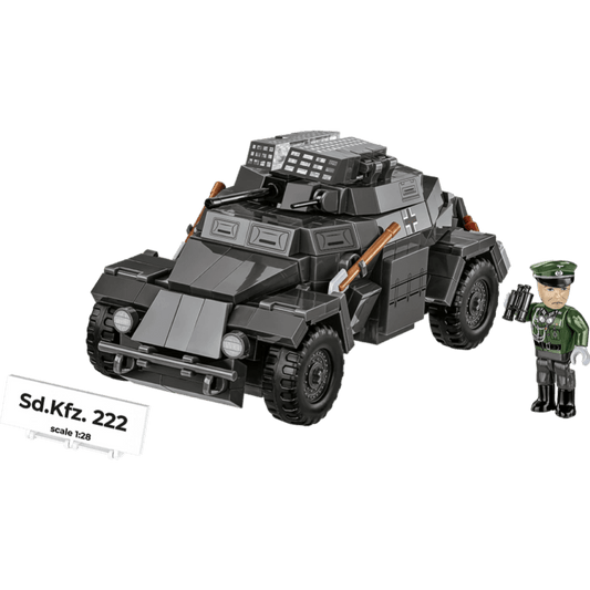 World War 2 - Sd.Kfz. 222 Brick Kit (502 Pieces)