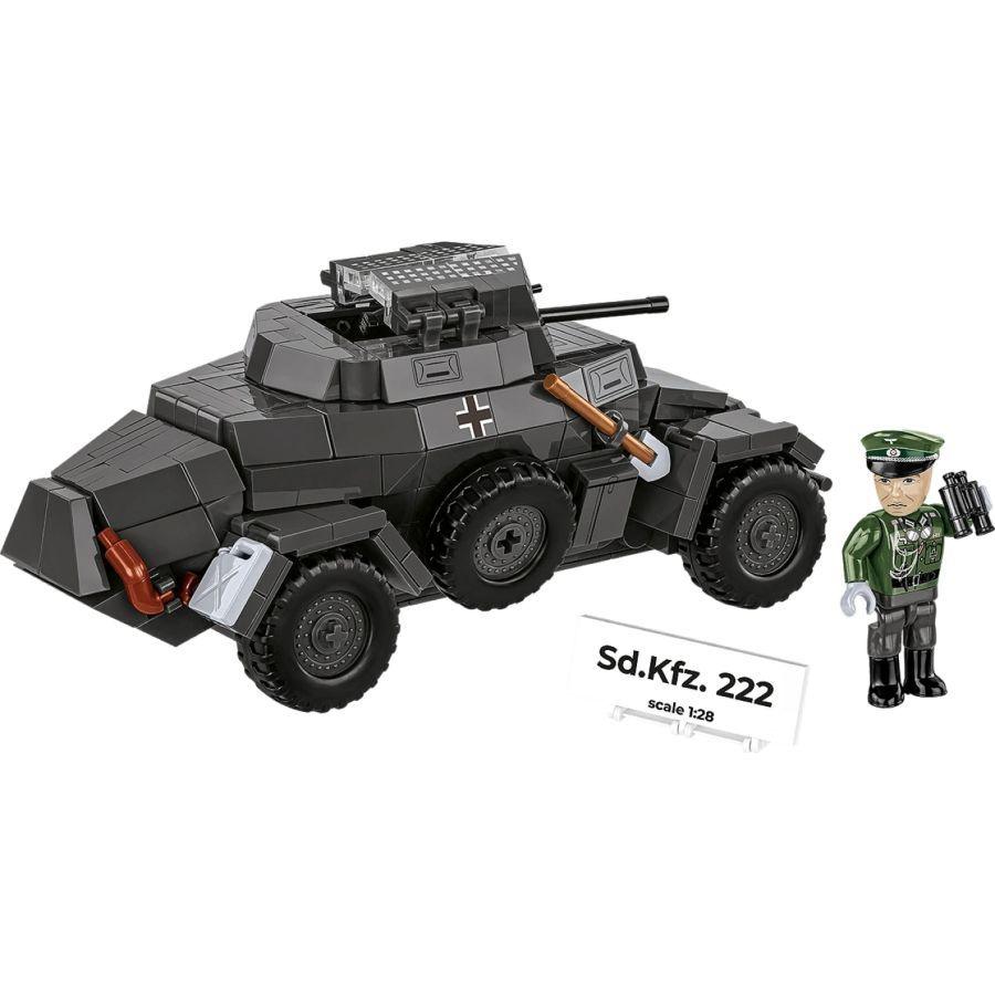 World War 2 - Sd.Kfz. 222 Brick Kit (502 Pieces)