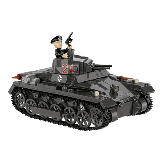 World War 2 - Panzer I (France 1940) Brick Kit (654 Pieces)