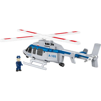 Action Town - Bell 407 Policja 1:48 scale Brick Kit (217 Pieces)