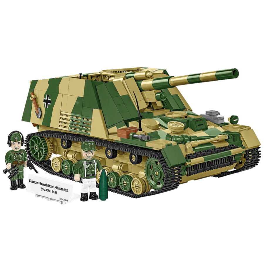 World War 2 - Panzerhaubitze Hummel (Sd.Kfz.165) Brick Kit (1118 Pieces)