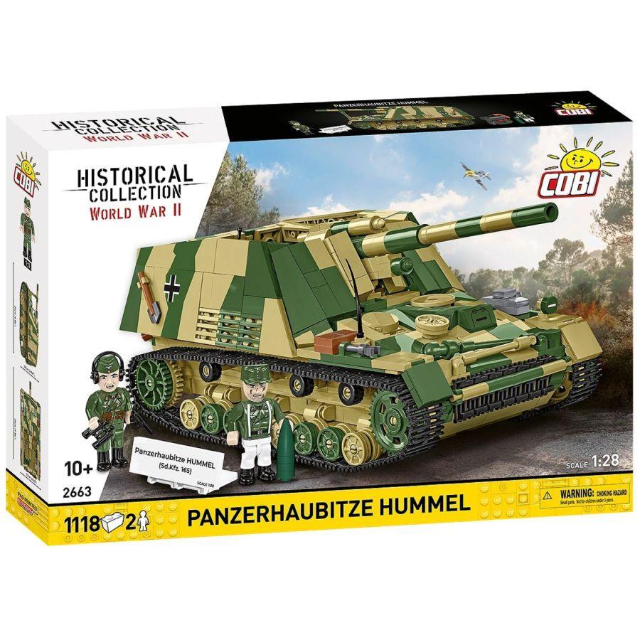 World War 2 - Panzerhaubitze Hummel (Sd.Kfz.165) Brick Kit (1118 Pieces)