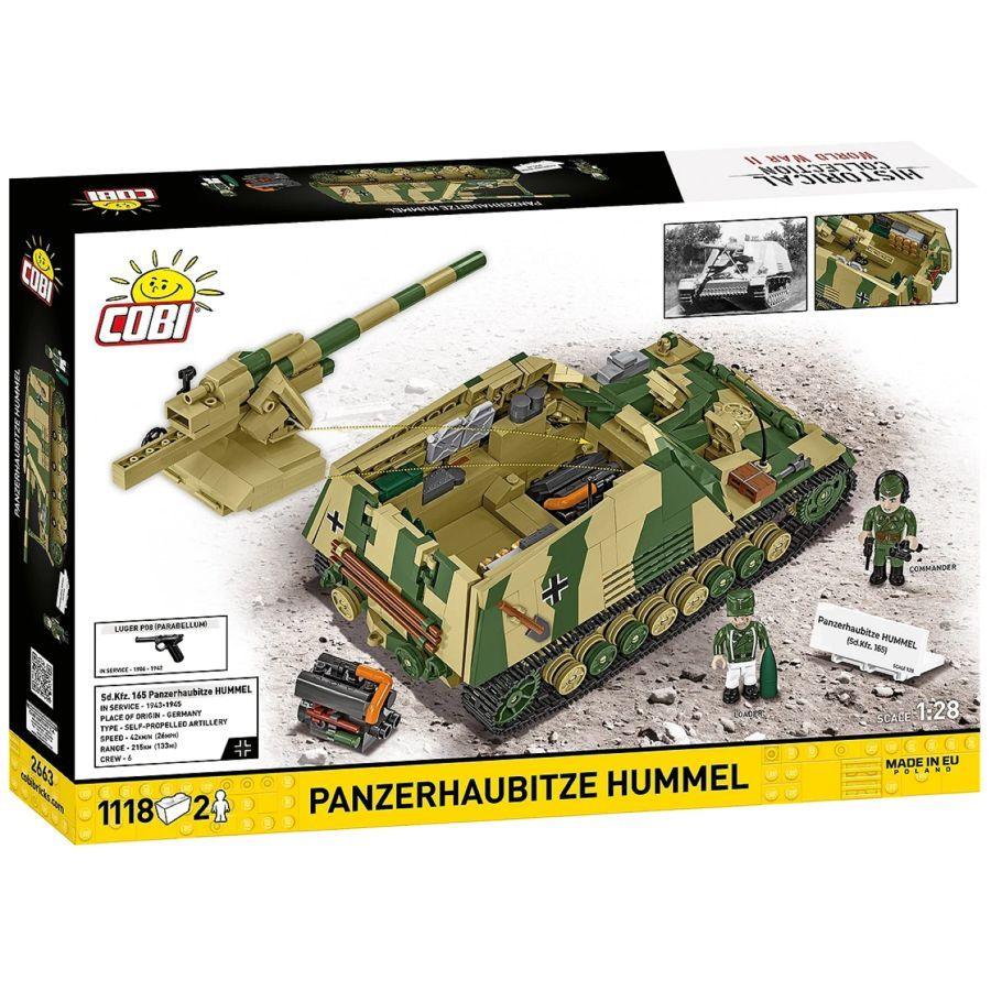 World War 2 - Panzerhaubitze Hummel (Sd.Kfz.165) Brick Kit (1118 Pieces)