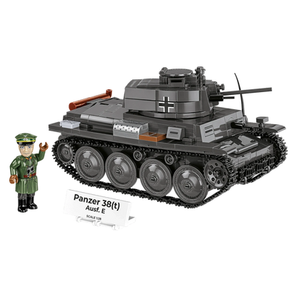 World War 2 - Panzer 38(T)/(CKD) LT VZ Brick Kit (690 Pieces)