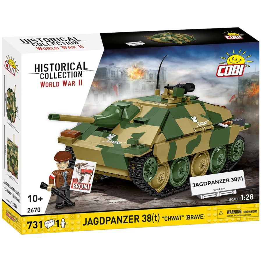 World War 2 - Jagdpanzer 38(T) "CHWAT" 732 KL.