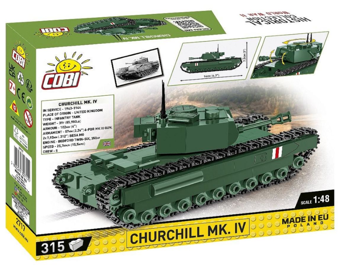 WW2 - Churchill Mk.IV (315 Pcs)