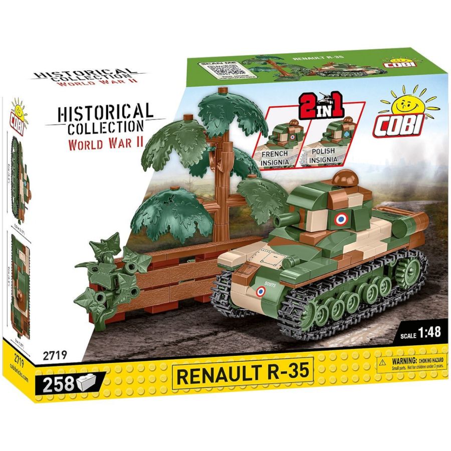 WW2 - Renault R-35 (258 Pcs)