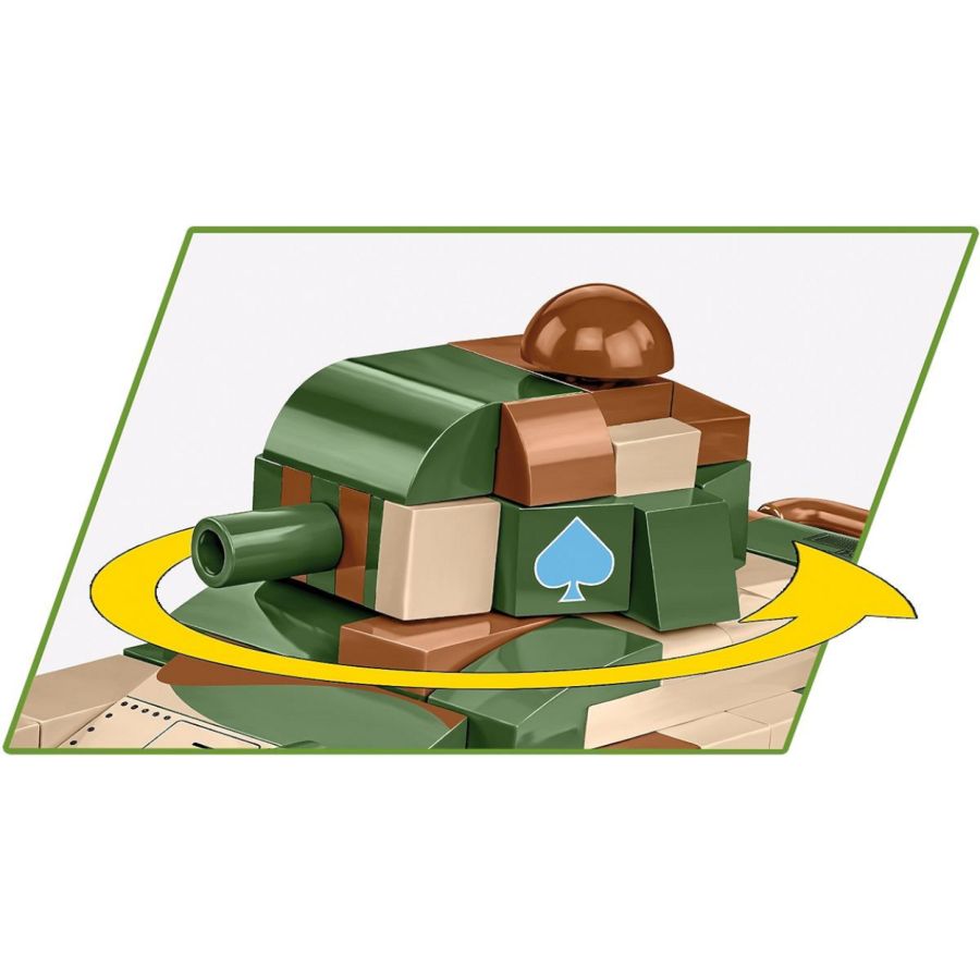 WW2 - Renault R-35 (258 Pcs)