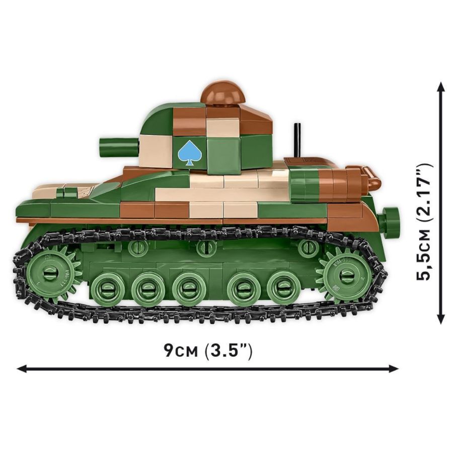 WW2 - Renault R-35 (258 Pcs)