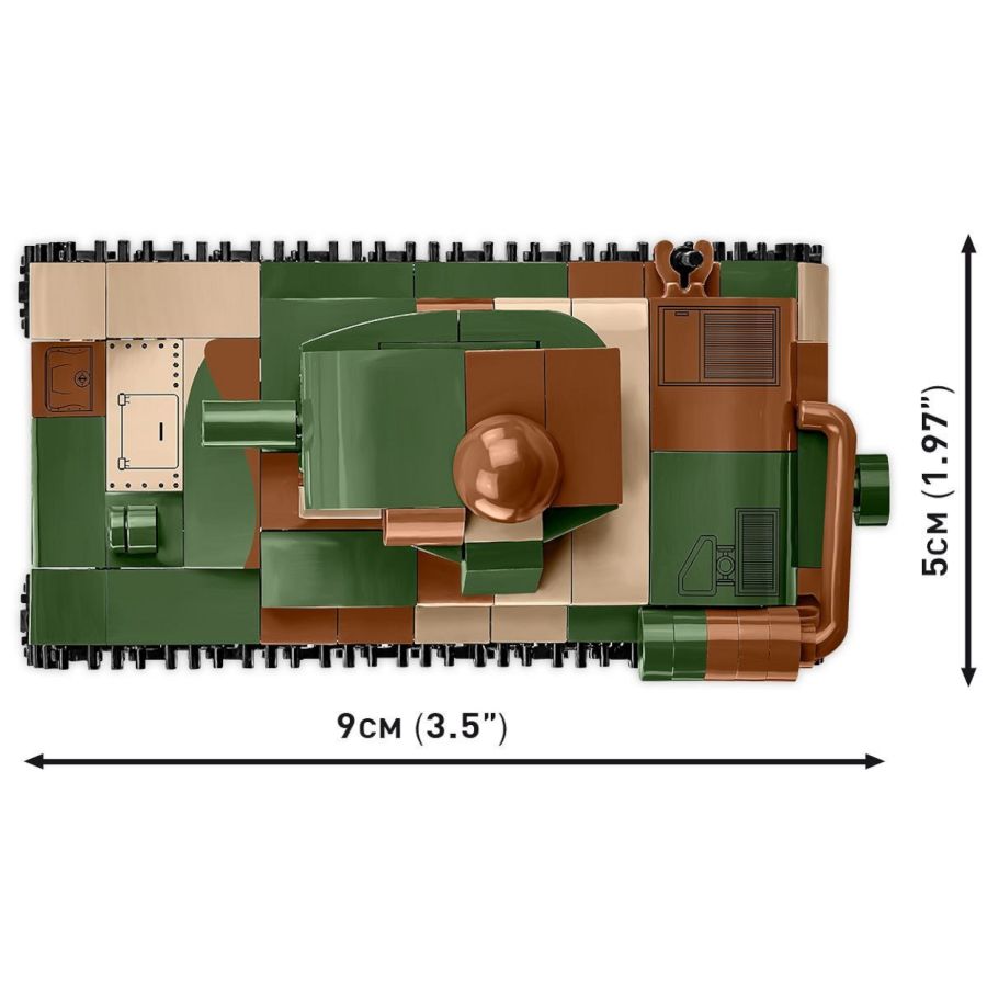 WW2 - Renault R-35 (258 Pcs)