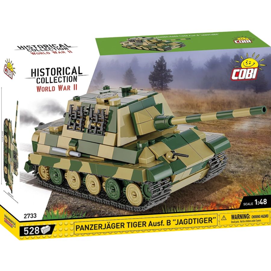 World War 2 - Panzerjager Tiger AUSF.B Brick Kit (528 Pieces)