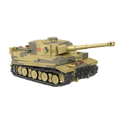 World War 2 - Panzer VI Tiger I No.131 Brick Kit (442 Pieces)