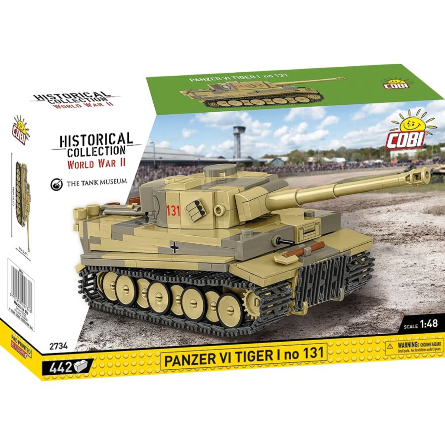 World War 2 - Panzer VI Tiger I No.131 Brick Kit (442 Pieces)