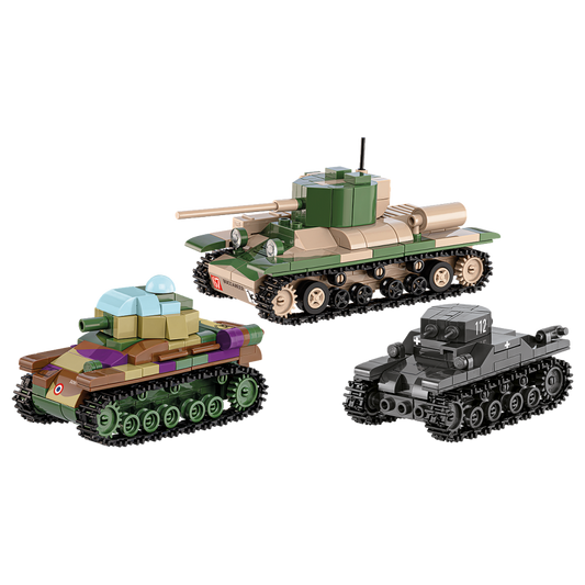 WW2 - Renault, Valentine, Panze (595 Pcs)