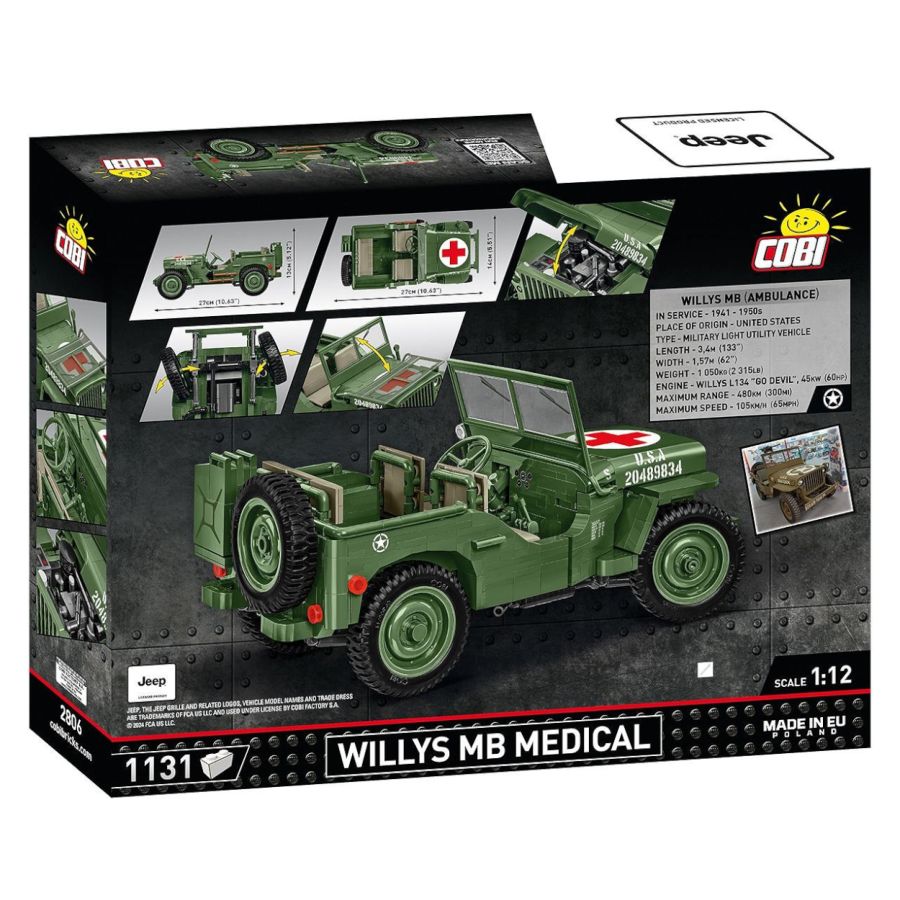 WW2 - Willys Medical MB (1131 Pcs)