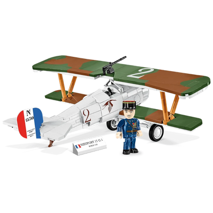 Great War - Nieuport 17C.1 110HP Brick Kit (277 Pieces)