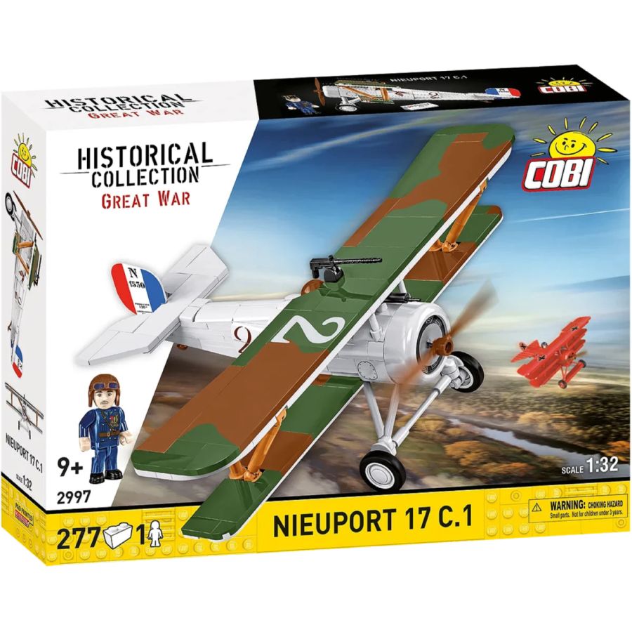 Great War - Nieuport 17C.1 110HP Brick Kit (277 Pieces)