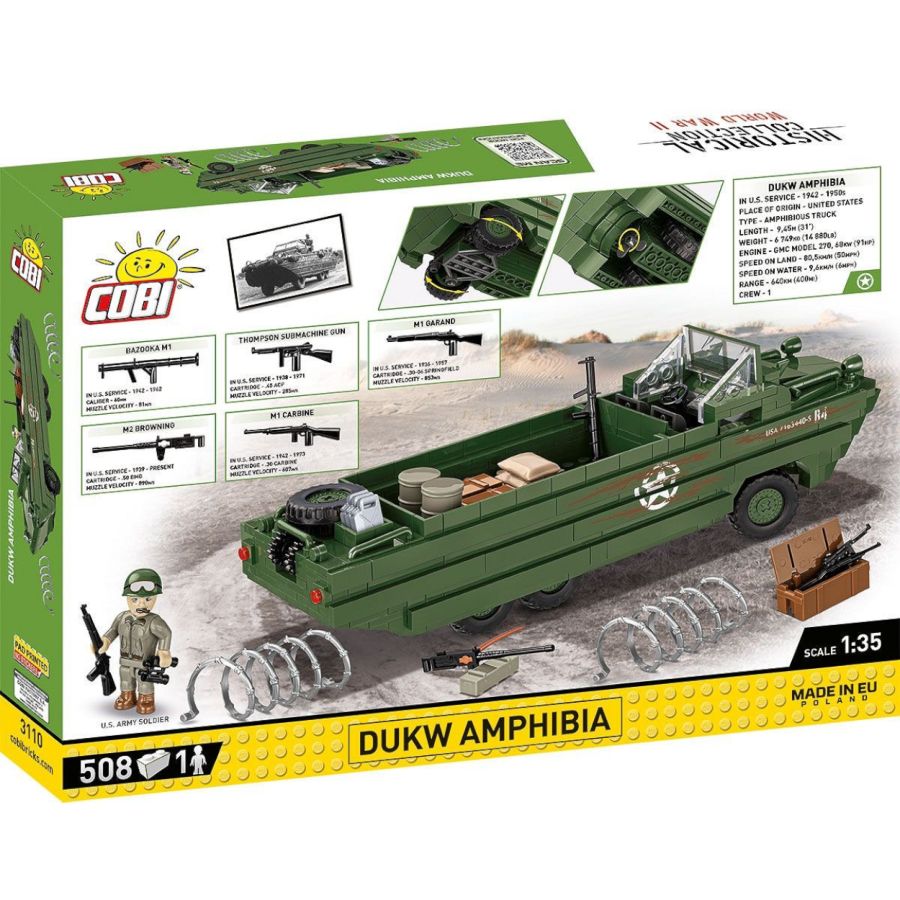 WW2 - Dukw Amphibia (508 Pcs)