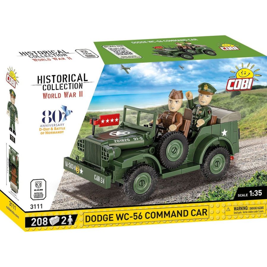 WW2 - Dodge WC-56 Command Car (208 Pcs)