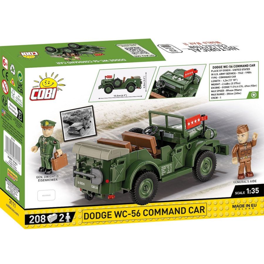 WW2 - Dodge WC-56 Command Car (208 Pcs)