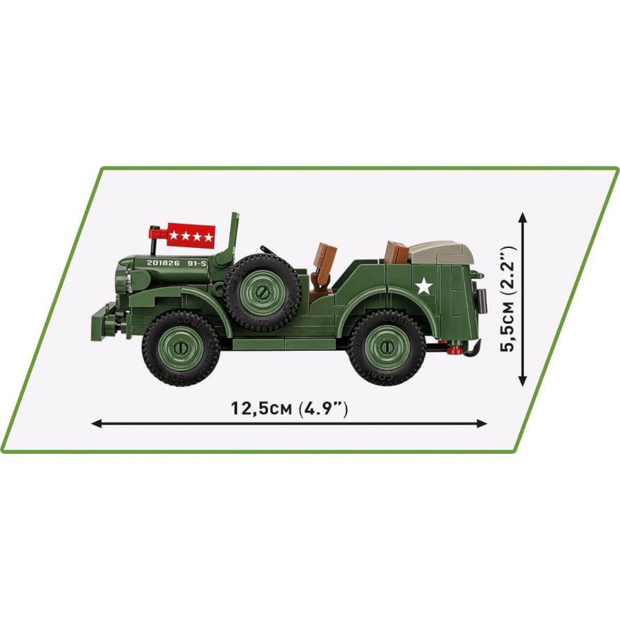 WW2 - Dodge WC-56 Command Car (208 Pcs)