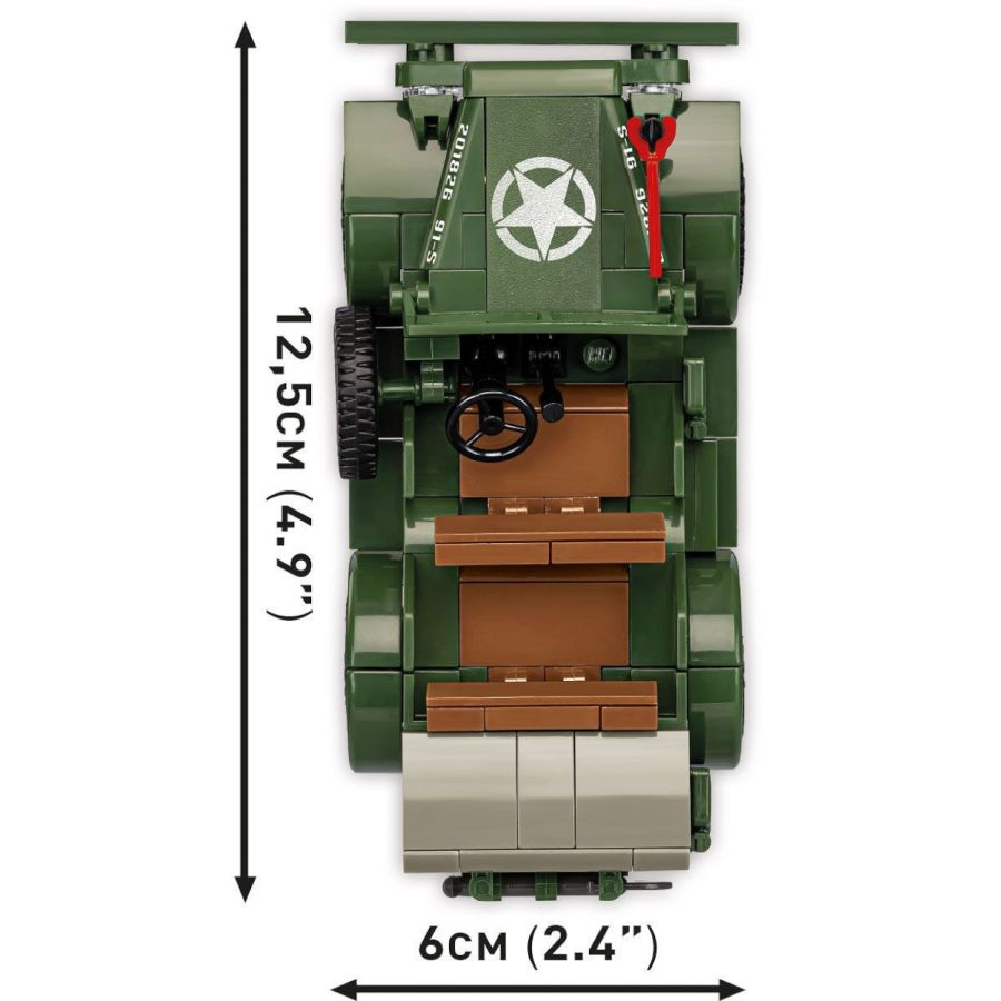 WW2 - Dodge WC-56 Command Car (208 Pcs)