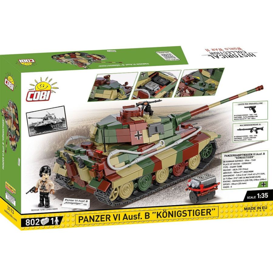 WW2 - Panzer VI Ausf.B Konigst (802 Pcs)