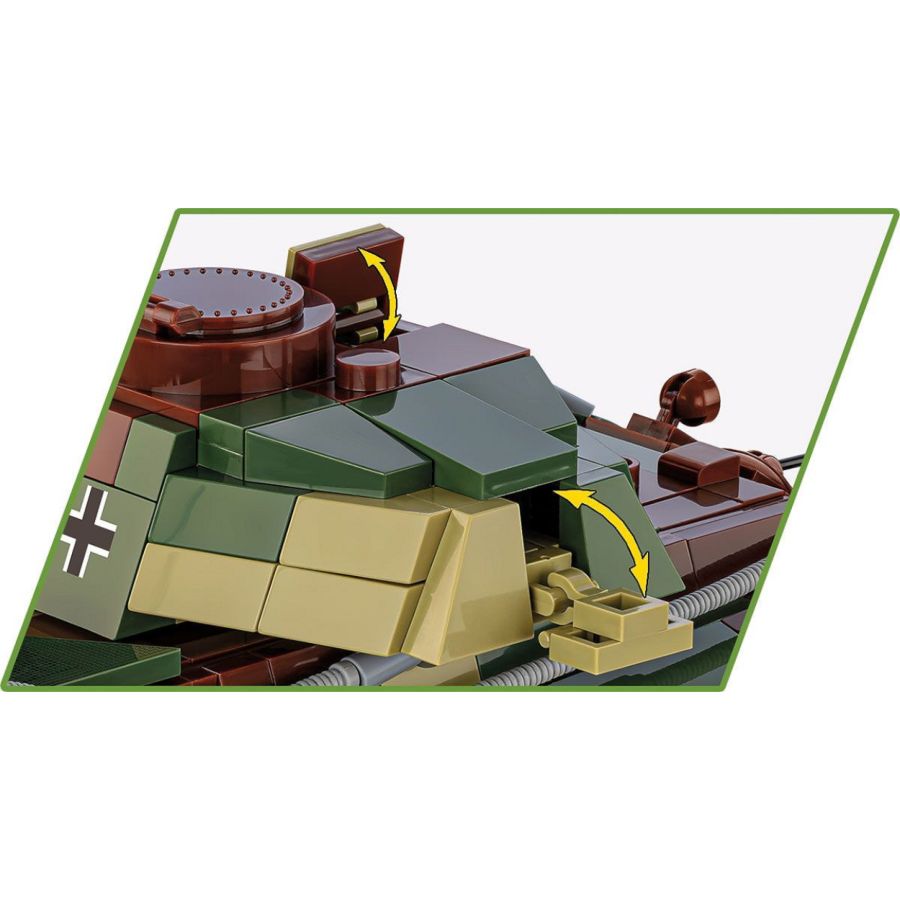 WW2 - Panzer VI Ausf.B Konigst (802 Pcs)