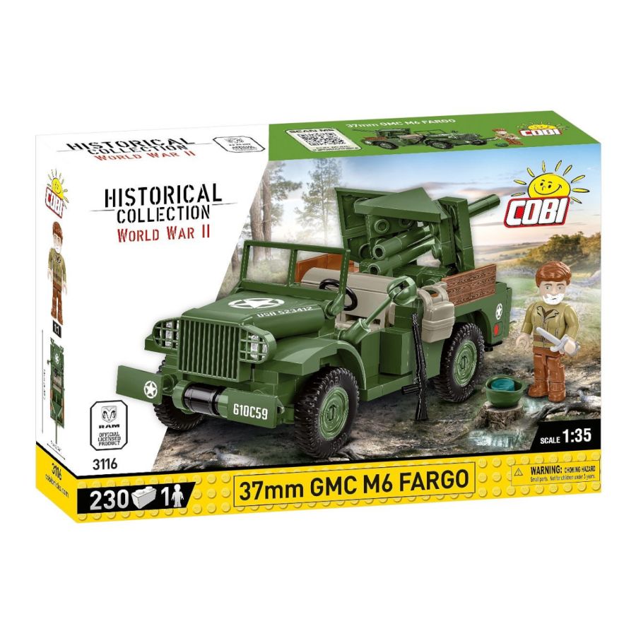 WW2 - 37mm GMC M6 Fargo (230 Pcs)