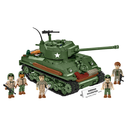 WW2 - Sherman M4A2E8(76)W (865 Pcs)