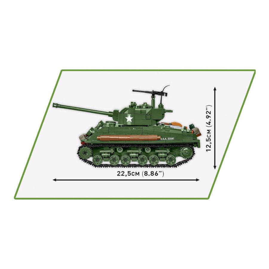 WW2 - Sherman M4A2E8(76)W (865 Pcs)