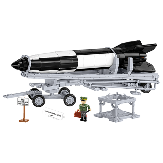 WW2 - V2 Rocket On Meiller Exclusive (1191 Pcs)