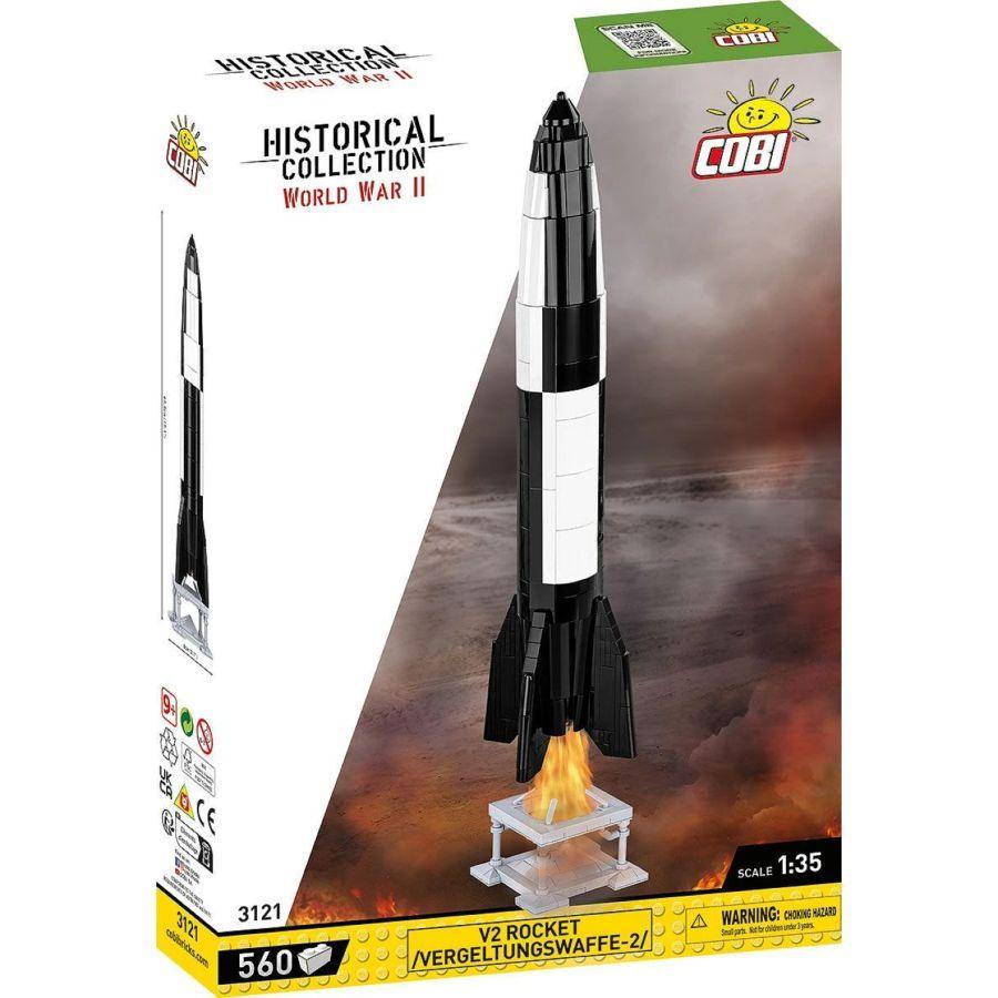 World War 2 - V2 Rocket (Vergeltungswaffe-2) Brick Kit (560 Pieces)