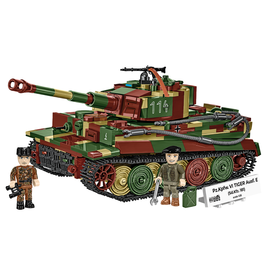 WW2 - Pz.Kpfw. VI Tiger Ausf.E (870 Pcs)